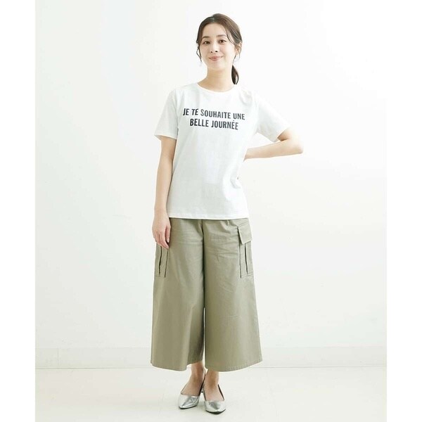 MK ミッシェルクラン/【小さいサイズ】カーゴガウチョパンツ/洗える MK ミッシェルクラン/【小さいサイズ】カーゴガウチョパンツ/洗えるの