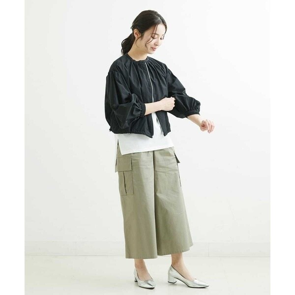 MK ミッシェルクラン/【小さいサイズ】カーゴガウチョパンツ/洗えるの