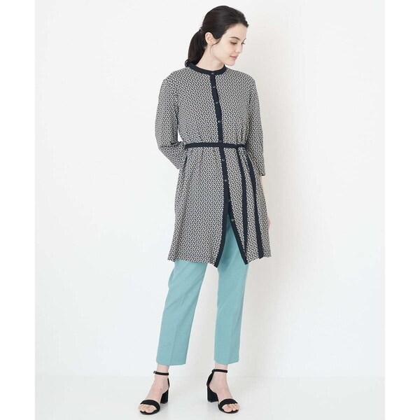 クリスチャンオジャール/ジオメトリックプリントベルト付カットソー クリスチャンオジャール/ジオメトリックプリントベルト付カットソー