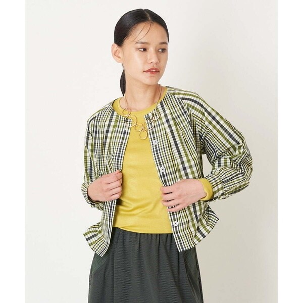 ヒロコビス（hirokobis）/【小さいサイズ/洗える】先染めチェックライトジャケットの通販は 13,613円
