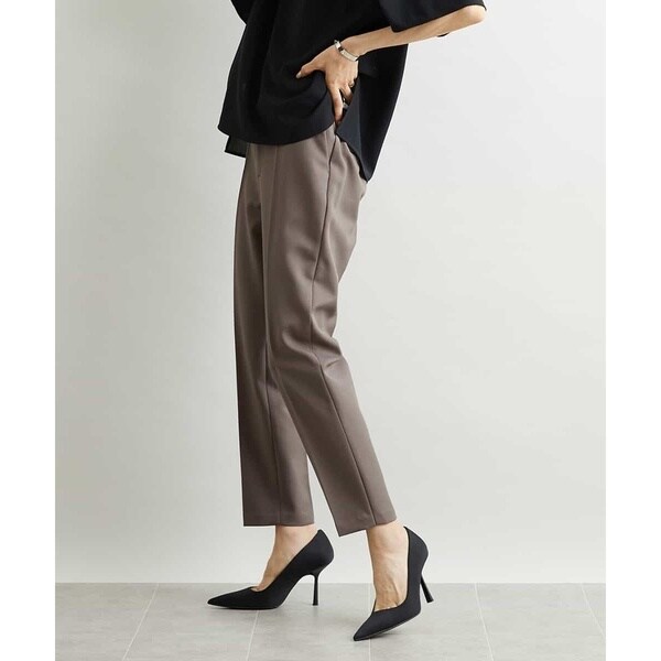 ミッシェルクラン（MICHEL KLEIN）/[小さいサイズ]ストレッチテーパードパンツ(裏地なし)の通販は 15,400円