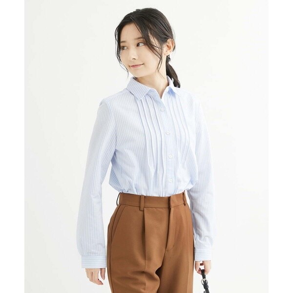 MK ミッシェルクラン（MK MICHEL KLEIN ）/【小さいサイズ】ストレッチジャージシャツ/洗えるの通販は