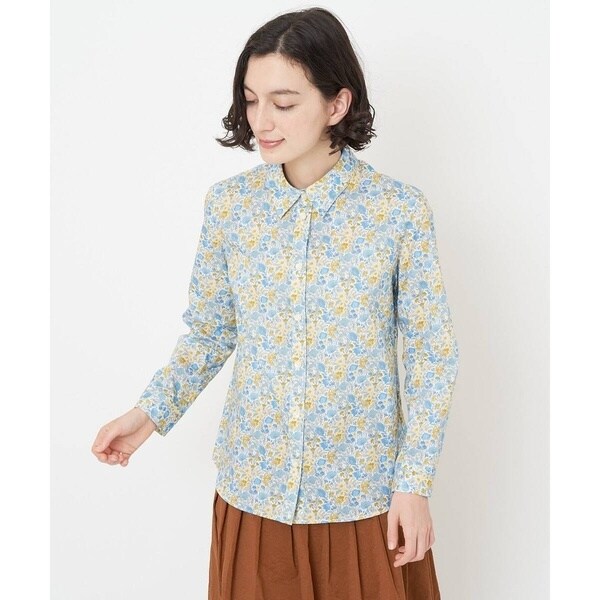ジャンニ・ロ・ジュディチェ（GIANNI LO GIUDICE）/LIBERTYプリントシャツブラウス（FLORENCE MAY／JOANNA LOUISE）の通販は