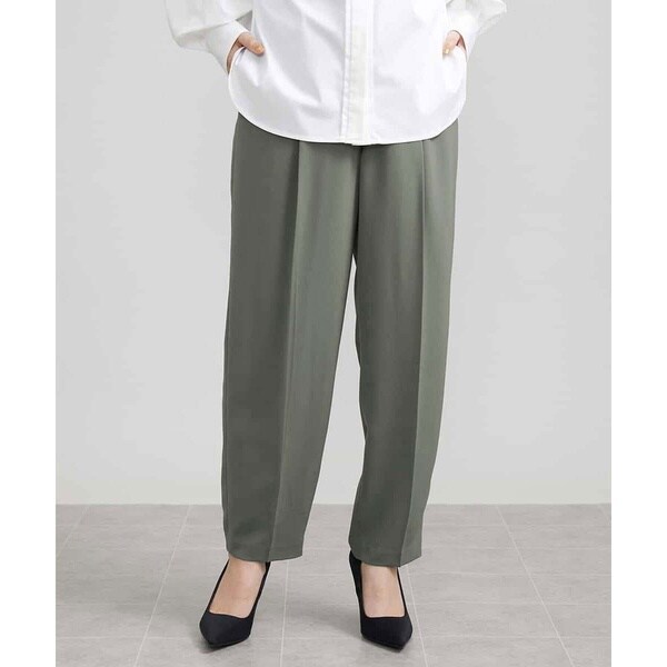 ミッシェルクラン（MICHEL ）/[小さいサイズ]ハイウエストバレルパンツ