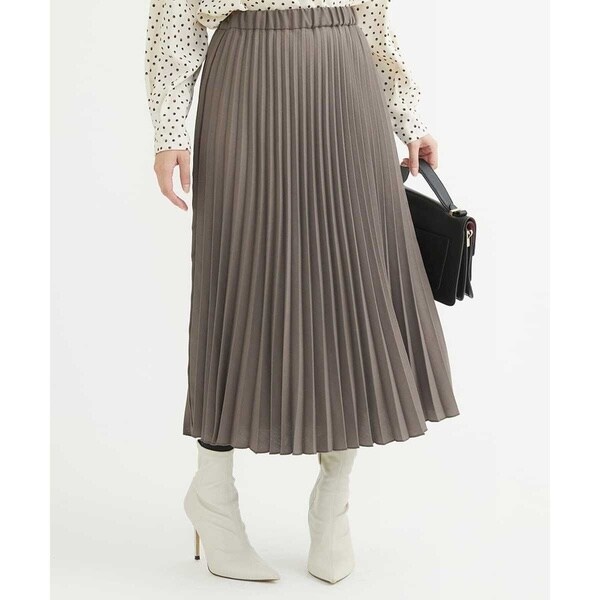 MK ミッシェルクラン（MK MICHEL  ）/【小さいサイズ】ウーリッシュプリーツスカート/洗える MK ミッシェルクラン（MK MICHEL KLEIN ）/【小さいサイズ】ウー