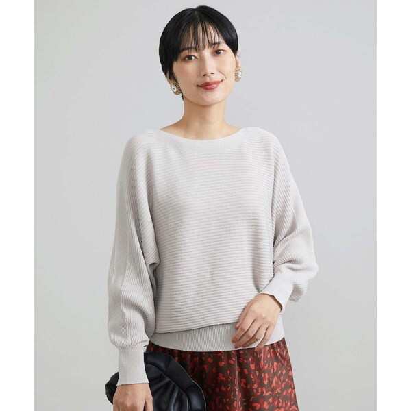 ミッシェルクラン（MICHEL KLEIN）/[小さいサイズ]ホールガーメント(R)ドルマンスリーブニット（長袖）の通販は