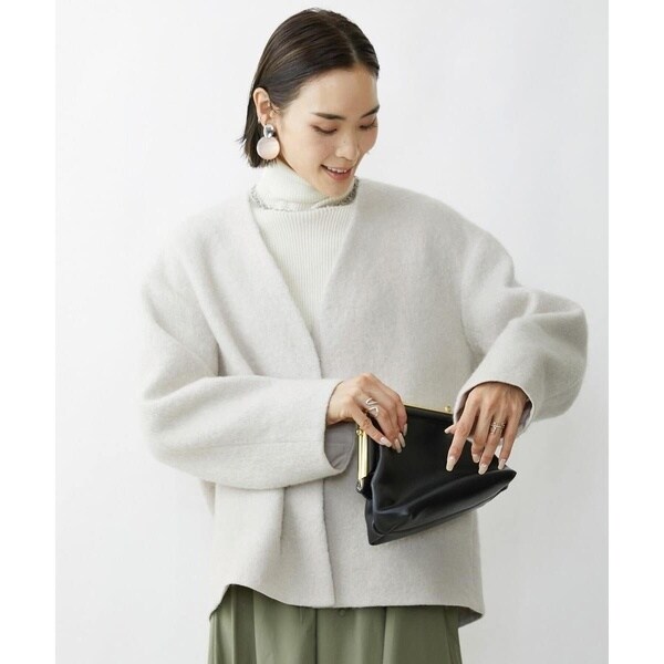 ミッシェルクラン（MICHEL KLEIN）/[小さいサイズ]モヘアシャギーノー