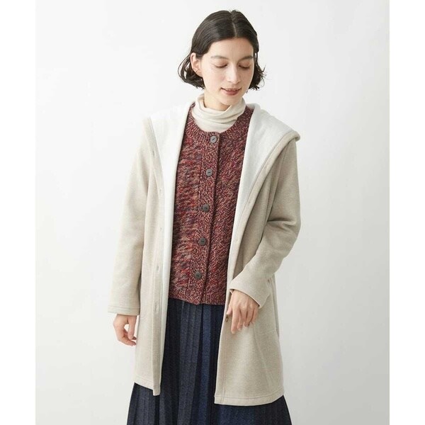 ジャンニ・ロ・ジュディチェ（GIANNI LO GIUDICE）/[日本製]ツイード調ジャージーコーディガン