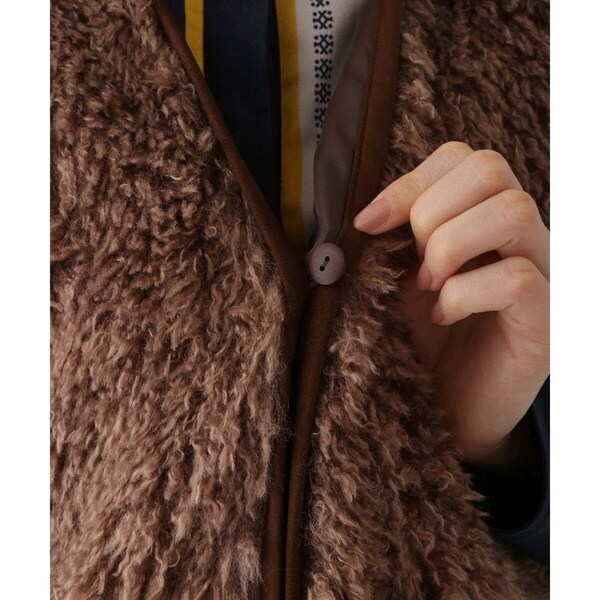 ヒロコビス（hirokobis）/【小さいサイズ/洗える】エコファーベストの