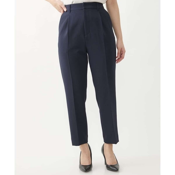 MK ミッシェルクラン（MK MICHEL  ）/【小さいサイズ】ベーシックテーパードパンツ/制菌加工/洗える