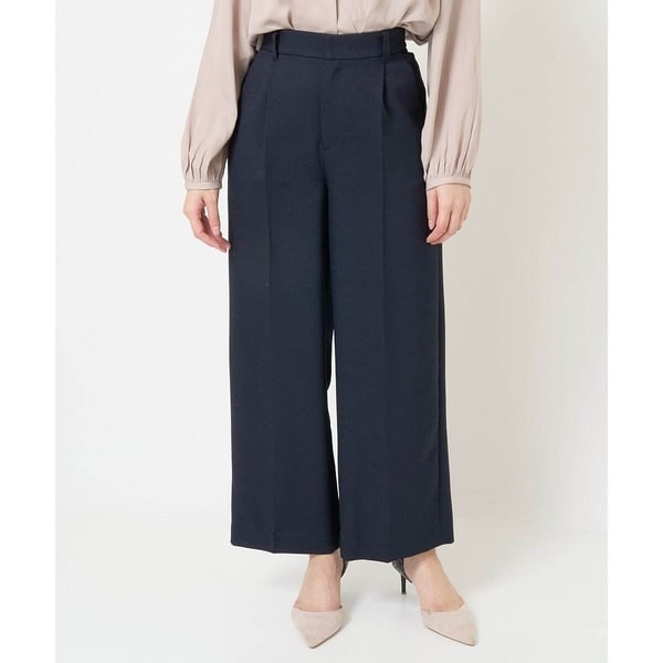 MK ミッシェルクラン（MK MICHEL  ）/【小さいサイズ】リネンライクナチュラルワイドパンツ/洗える/3サイズ展開