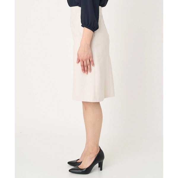 ミッシェルクラン（MICHEL KLEIN）/[小さいサイズ]トリコットカノコセミフレアスカート（セットアップ対応/定番スーツ）_5