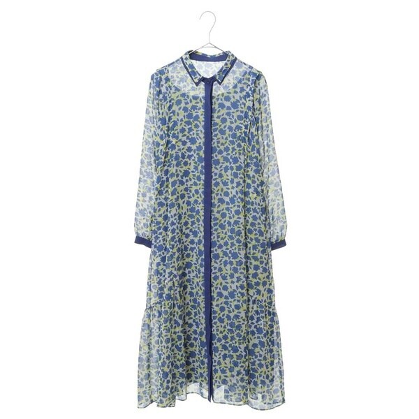 ヒロコビス（hirokobis）/【小さいサイズ】シフォンフラワーデザインワンピース ヒロコビス（hirokobis）/【小さいサイズ】シフォンフラワーデザイン