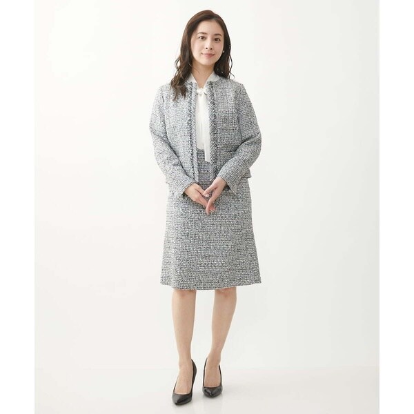 ミッシェルクラン（MICHEL KLEIN）/[小さいサイズ]ファンシーツイード