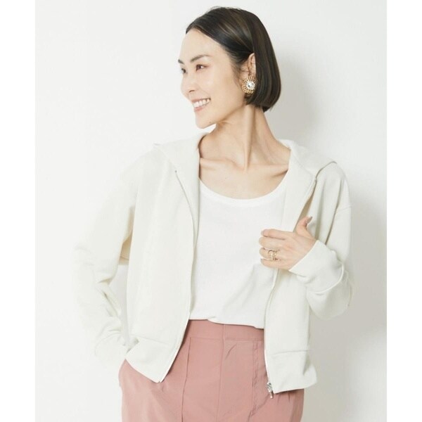 ミッシェルクラン（MICHEL KLEIN）/[小さいサイズ]コンパクトフードパーカーの通販は