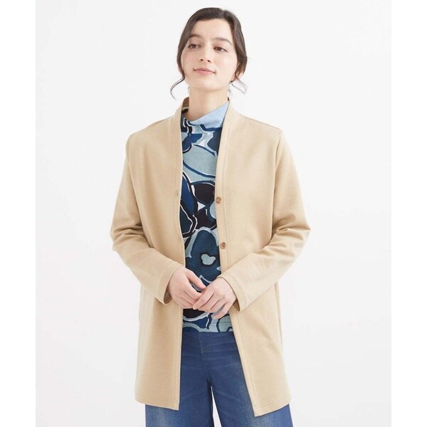 ジャンニ・ロ・ジュディチェ（GIANNI LO GIUDICE）/ソフトストレッチダンボールカーディガン