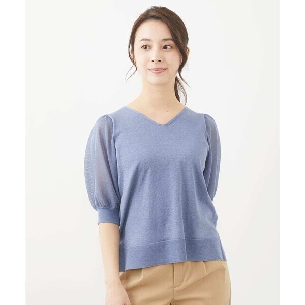 中古】フォクシー FOXEY Caramel Ribbon ニット セーター ニット