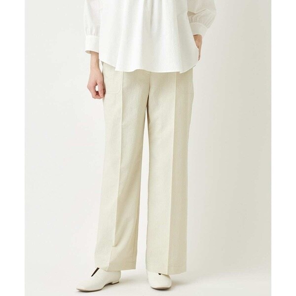 ヒロコビス（hirokobis）/【小さいサイズ/セットアップ対応】美シルエットセンタープレスワイドパンツ