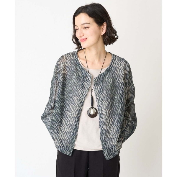 ジャンニ・ロ・ジュディチェ（GIANNI LO GIUDICE）/[日本製]リネンニットカーディガン