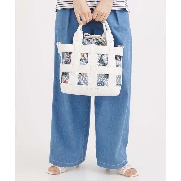 ジョルジュ・レッシュ（GEORGES RECH）/PARIS MAPバスケットショルダー