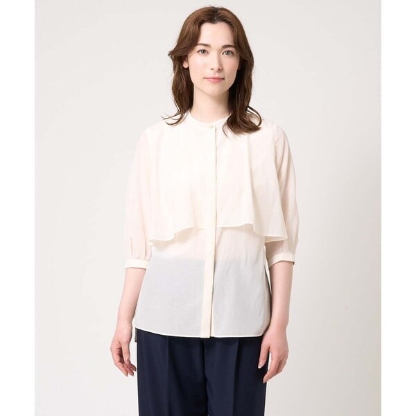 クリスチャンオジャール（christianaujard）/ドレープデザインブラウス