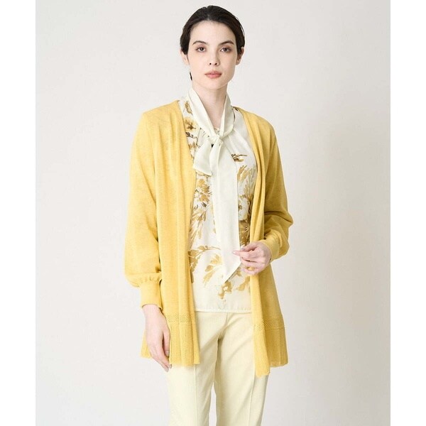 クリスチャンオジャール（christianaujard）/シアーニットカーディガン