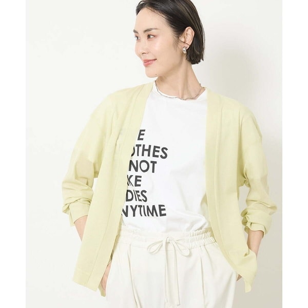 ミッシェルクラン（MICHEL ）/[小さいサイズ]ミドル丈シアーカーディガン(日よけ/冷房対策に)