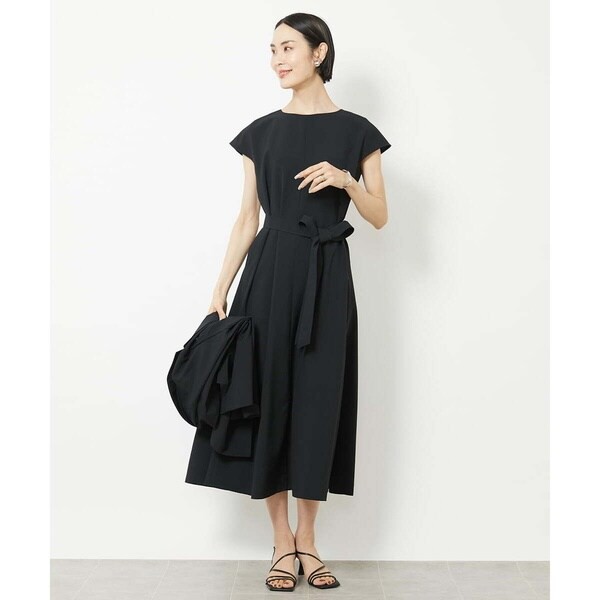 ミッシェルクラン（MICHEL KLEIN）/[小さいサイズ]ドライタッチリネンライクワンピースの通販は