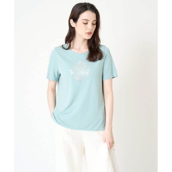 クリスチャンオジャール（christianaujard）/箔プリントカットソー