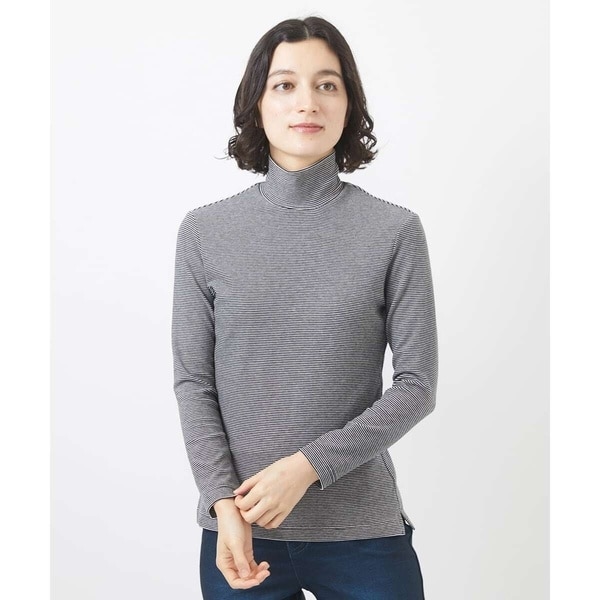 ジャンニ・ロ・ジュディチェ（GIANNI LO GIUDICE）/ミップ ベア天ボーダーハイネックカットソー