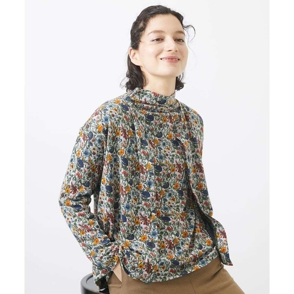 ジャンニ・ロ・ジュディチェ（GIANNI LO GIUDICE）/LIBERTYプリントカーディガン（Rachel）