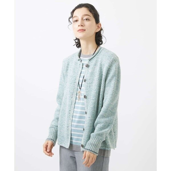 人気デザイン/日本製]シーレニットカーディガン ジャンニ・ロ