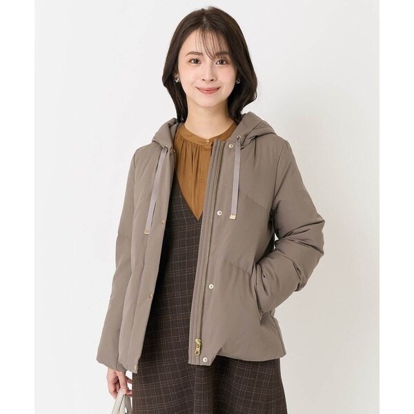 MK ミッシェルクラン（MK MICHEL  ）/【小さいサイズ】タフタショート丈ダウン