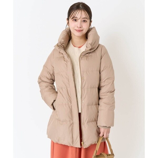 MK ミッシェルクラン（MK MICHEL KLEIN ）/【小さいサイズ】ベーシックタフタミドルダウンコート_5