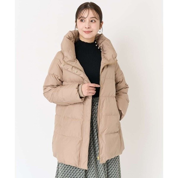 MK ミッシェルクラン（MK MICHEL KLEIN ）/【小さいサイズ】ベーシックタフタミドルダウンコート_6