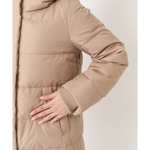 MK ミッシェルクラン（MK MICHEL KLEIN ）/【小さいサイズ】ベーシックタフタミドルダウンコート_11