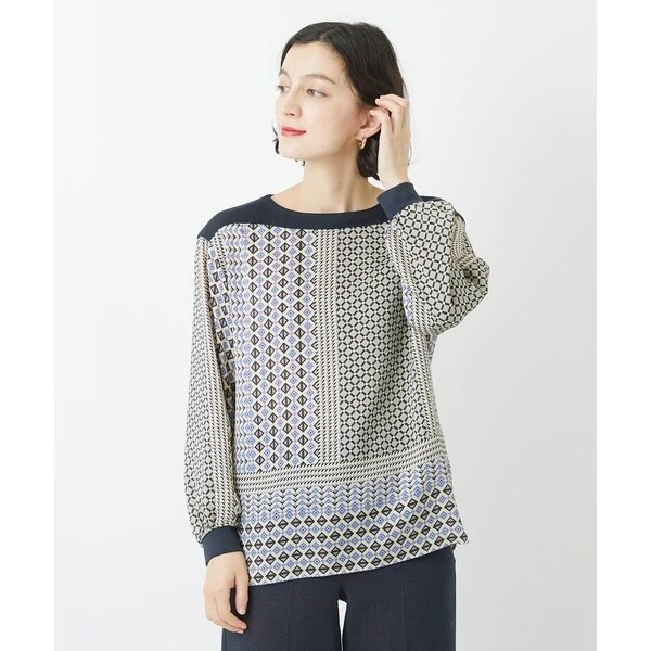 クリスチャンオジャール（christianaujard）/[セットアップ対応]ジオメトリックプリントブラウスの通販は