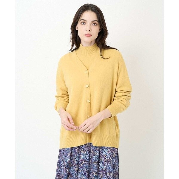 クリスチャンオジャール（christianaujard）/[アンサンブル対応]ピュアカシミヤカーディガン