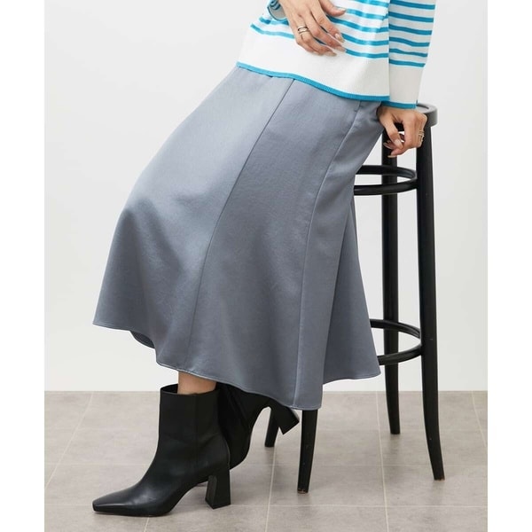 ミッシェルクラン（MICHEL ）/[小さいサイズ]ヴィンテージサテンスカート