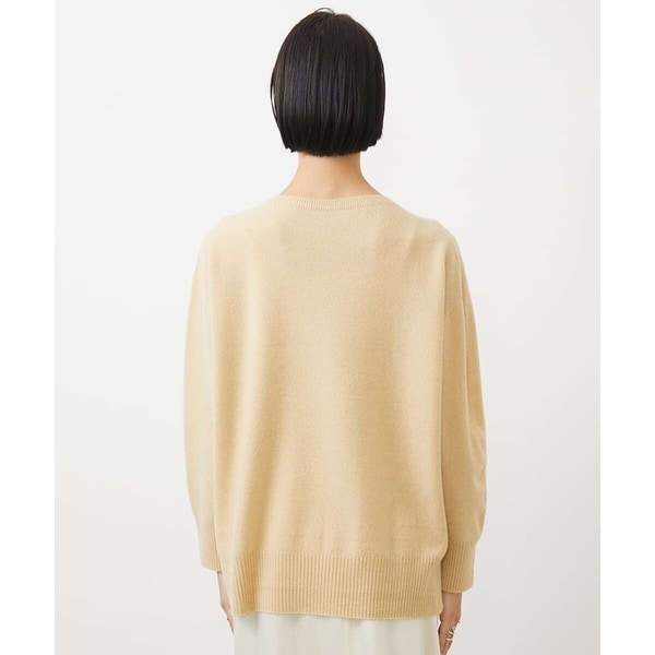 ミッシェルクラン（MICHEL KLEIN）/[小さいサイズ]ホールガーメント(R)サイドスリットデザインニット(定番素材)_13