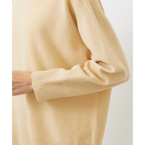 ミッシェルクラン（MICHEL KLEIN）/[小さいサイズ]ホールガーメント(R)サイドスリットデザインニット(定番素材)_15