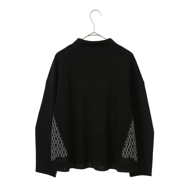 ヒロコビス（hirokobis）/【小さいサイズ】幾何学ジャカードニットプル