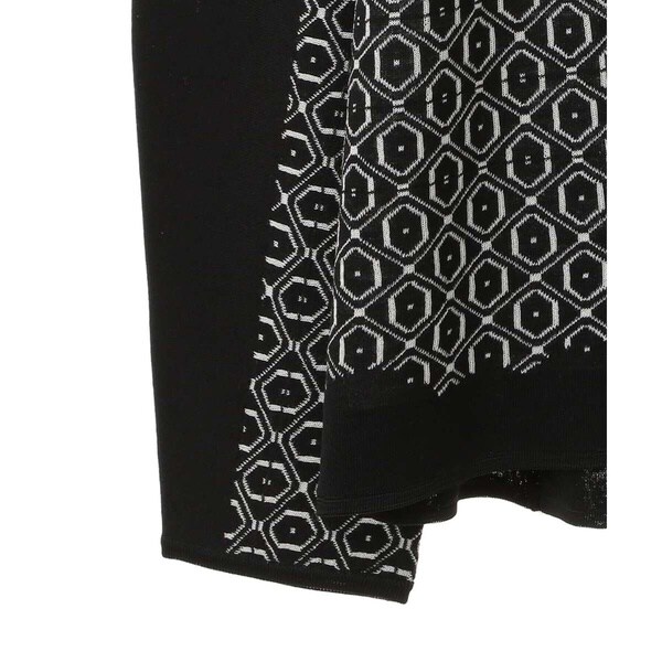 ヒロコビス（hirokobis）/【小さいサイズ】幾何学ジャカードニットプル