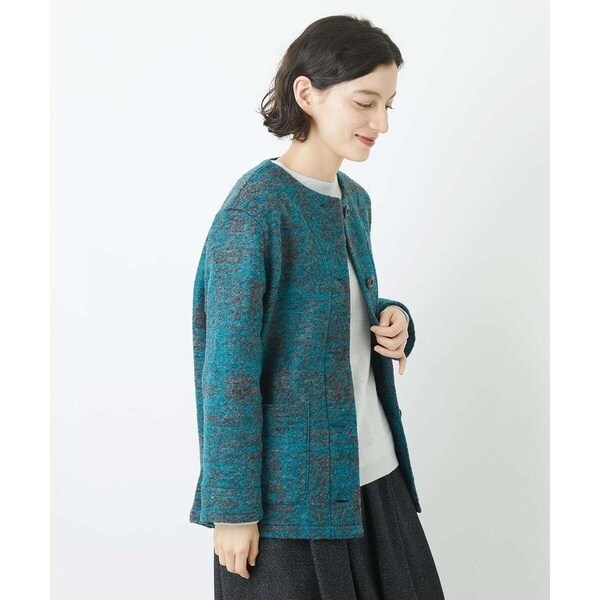 ジャンニ・ロ・ジュディチェ（GIANNI LO GIUDICE）/マーブルジャカード圧縮ジャージー羽織