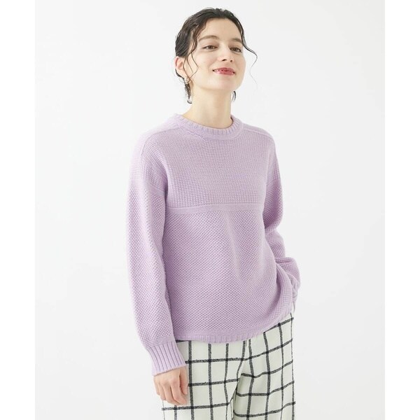 ジョルジュ・レッシュ（GEORGES RECH）/[日本製]ホールガーメントガーター編みラメニットの通販は 14,850円