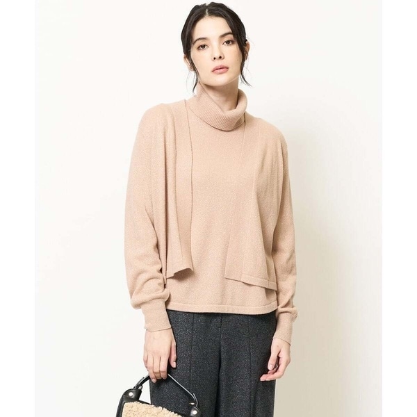 クリスチャンオジャール（christianaujard）/[アンサンブル対応]ラメニットカーディガン