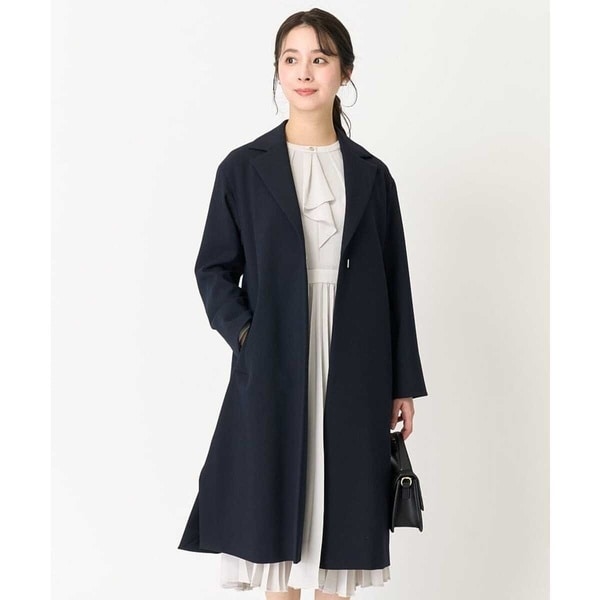 MK ミッシェルクラン（MK MICHEL KLEIN ）/【小さいサイズ】ライトダブルクロスチェスターコート/洗えるの通販は 29,700円