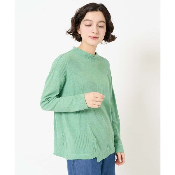 ジャンニ・ロ・ジュディチェ（GIANNI LO GIUDICE）/[日本製]リンクスドットジャガードカットソー