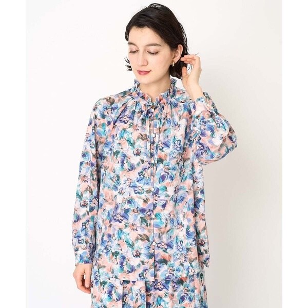 クリスチャンオジャール（christianaujard）/[セットアップ対応]フラワープリントブラウス