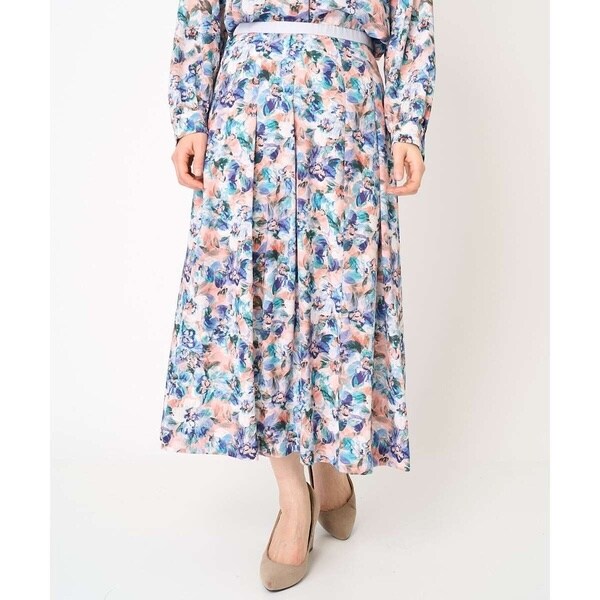 クリスチャンオジャール（christianaujard）/[セットアップ対応]フラワープリントスカート